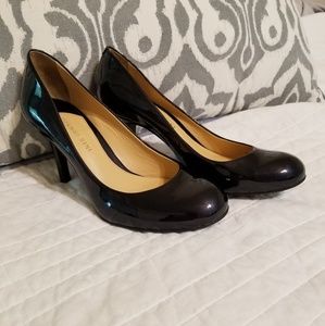 Gianni bini heels 9m black patent heel